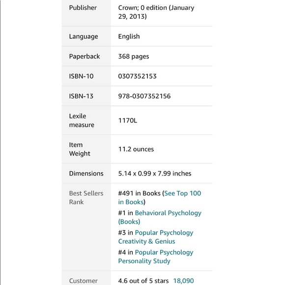 Quiet: The Power of Introverts in a World That Can't Stop Talking by Susan Cain - Picture 4 of 9